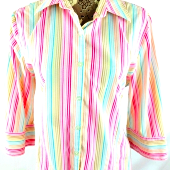 GEORGE STRETCH BLOUSE - Picture 5 of 6